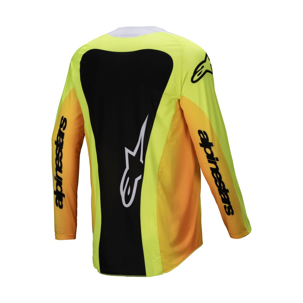 ALPINESTARS Techstar Melt Jersey gelb schwarz ALPINESTARS Techstar Melt Jersey gelb schwarz