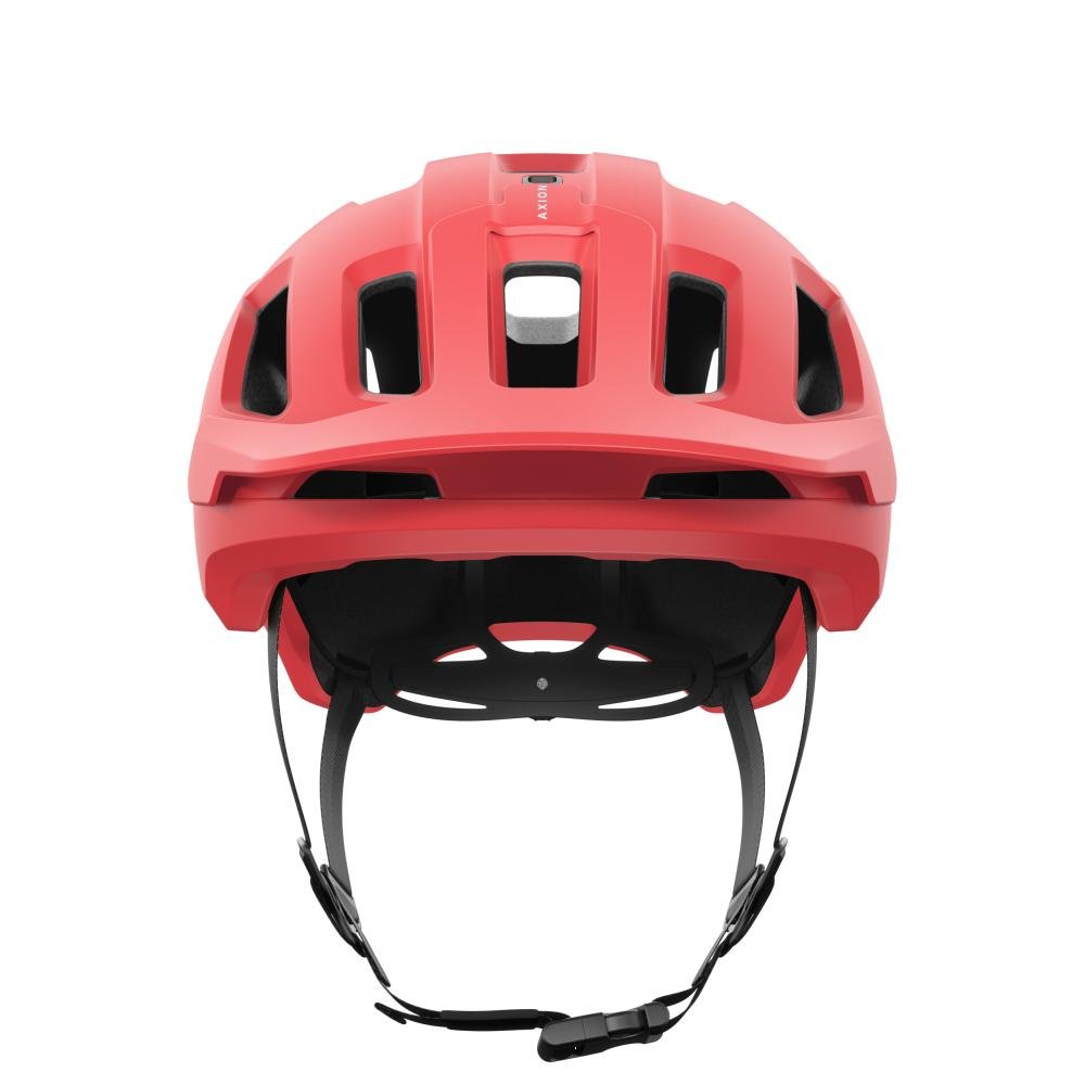 POC Axion Race Mips MTB Helm ammolite coral/uranium schwarz matt