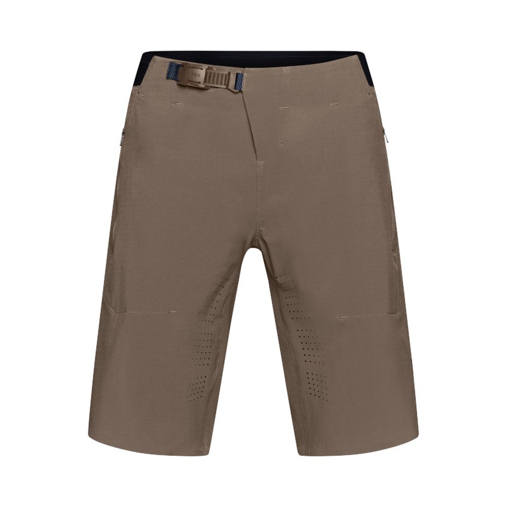 FOX W FLEXAIR SHORT kurze MTB Hose für Frauen Nutmeg Beige
