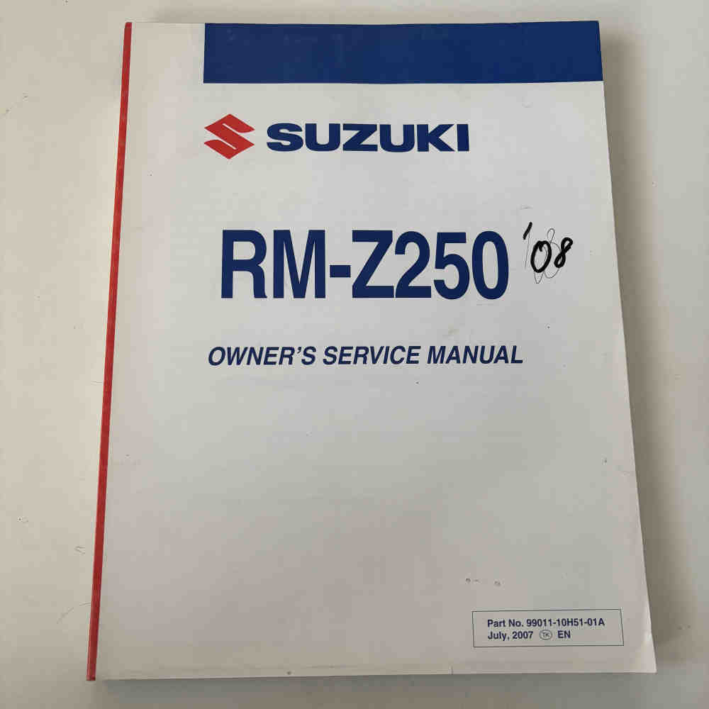 SUZUKI RM-Z 250 2008 99011-10H51-01A Motorrad-Handschuhe gebraucht