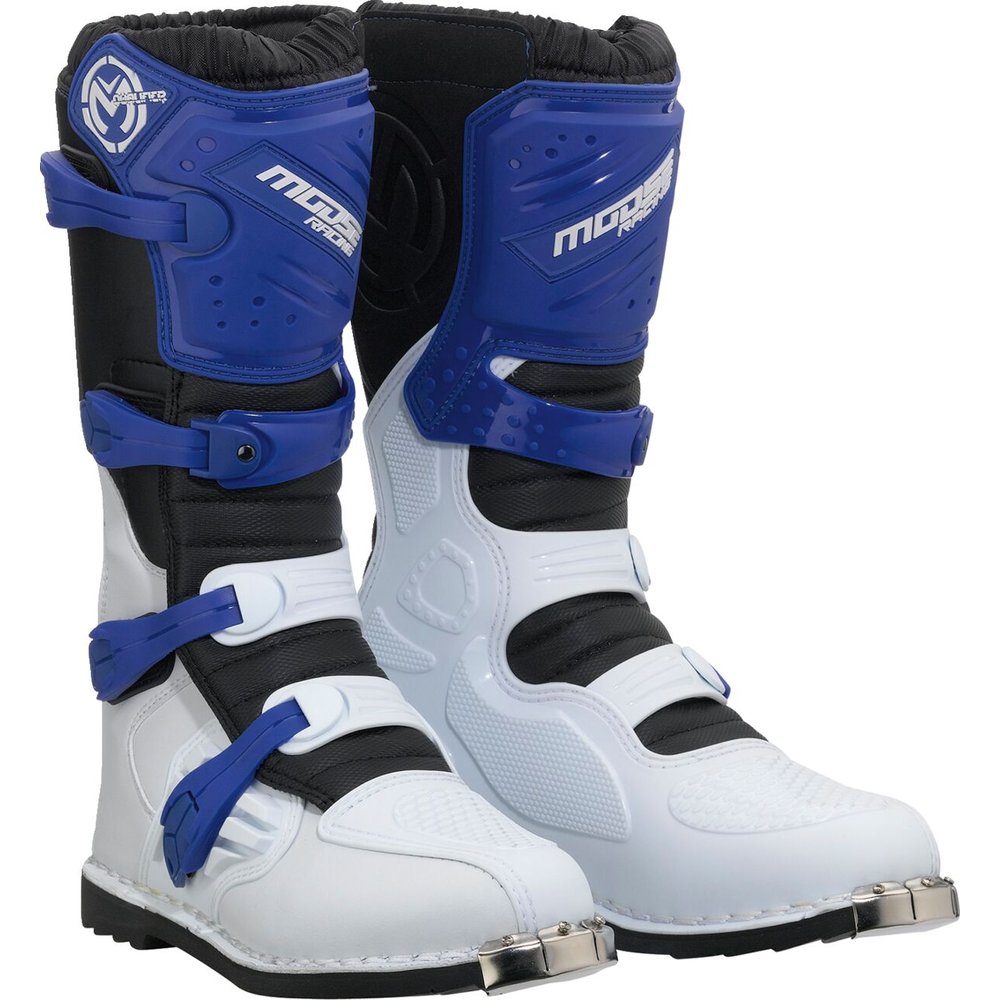 MOOSE RACING Qualifier MX Motocross Stiefel blau