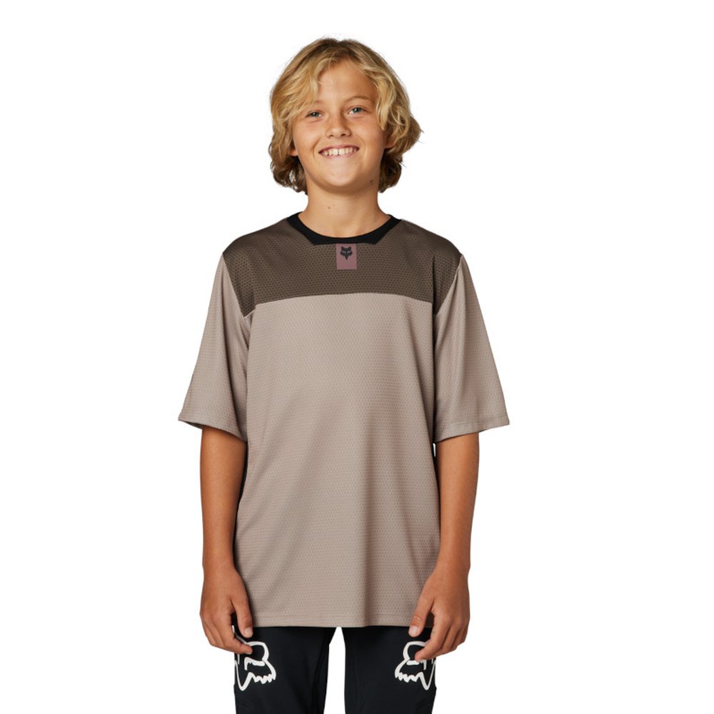 FOX YTH DEFEND SS JERSEY kurzärmlig für Kinder Mocha