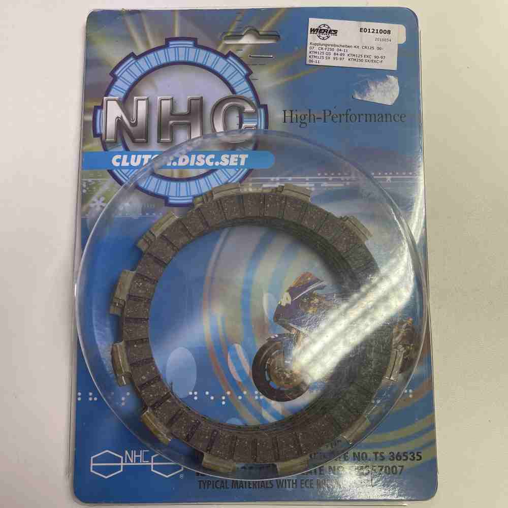 NHC Kupplungsreibscheiben-Kit passend für Honda CR 125/150 KTM125