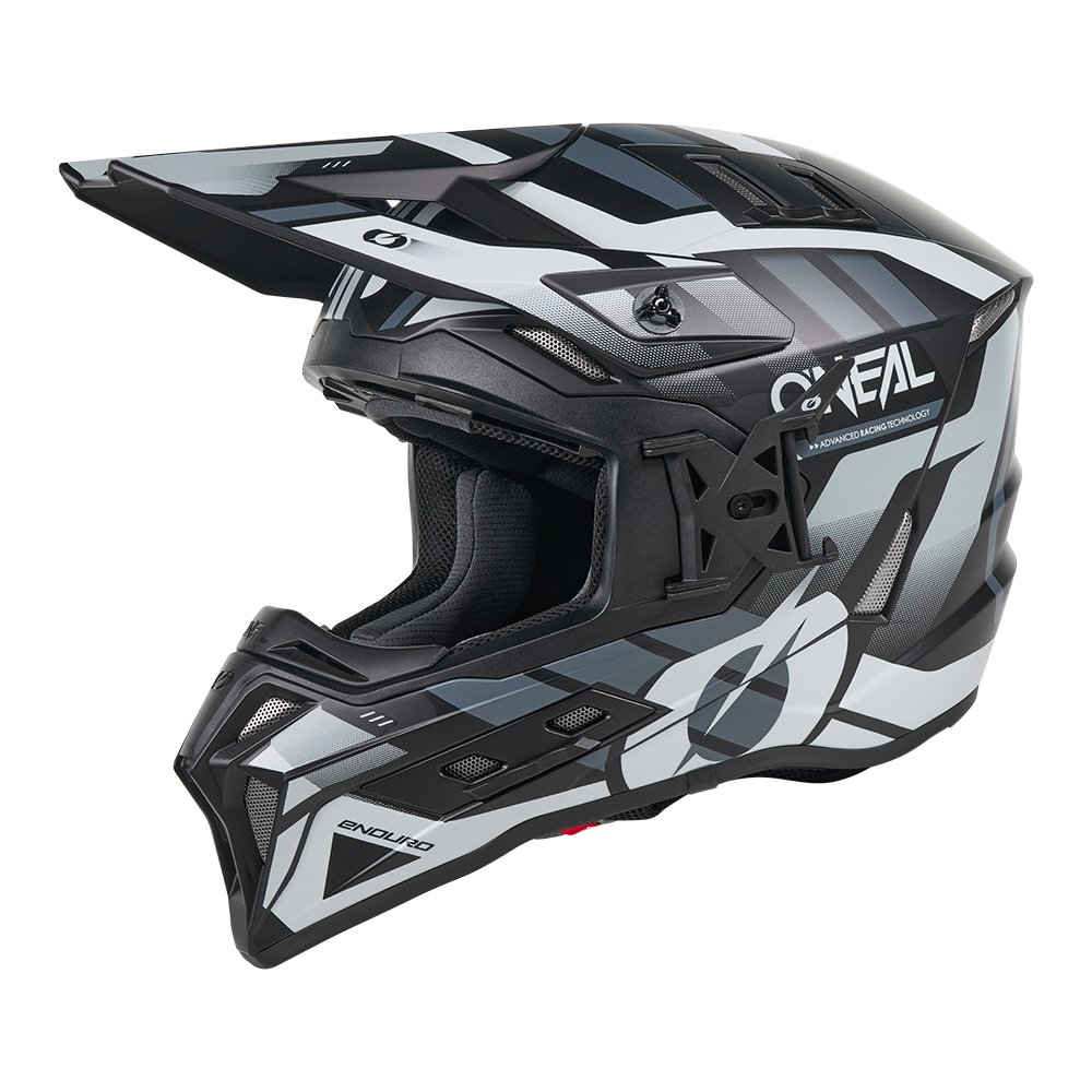 ONEAL EX-SRS Motocross Helm Dust schwarz/grau