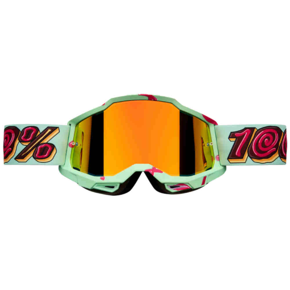 100% Accuri 2 Limited Donut 4.0 Brille rot verpiegelt