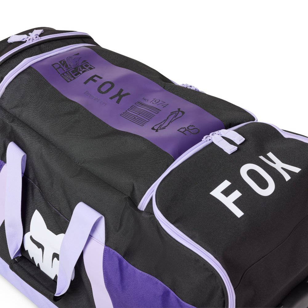 FOX RACE SPEC SHUTTLE 180 ROLLER Trolley Reisetasche mit Rollen Lila/Türkis