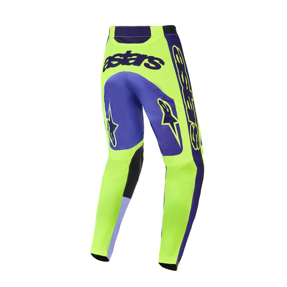 ALPINESTARS Racer Portl Motocross Hose lila/gelb ALPINESTARS Racer Portl Motocross Hose lila/gelb