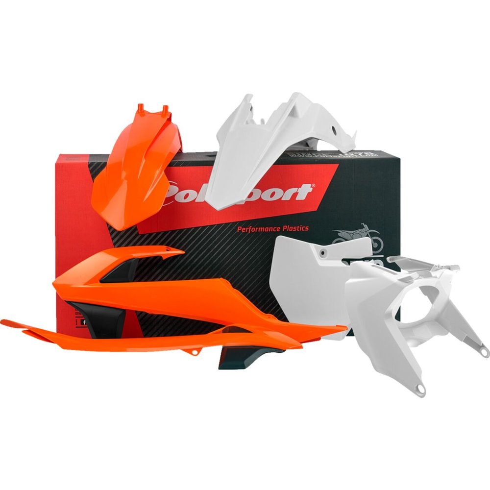 POLISPORT Komplettes Karosserie-Verkleidungs-Kit passend für KTM passend für KTM SX 65 16- mit Luftfilterabdeckung