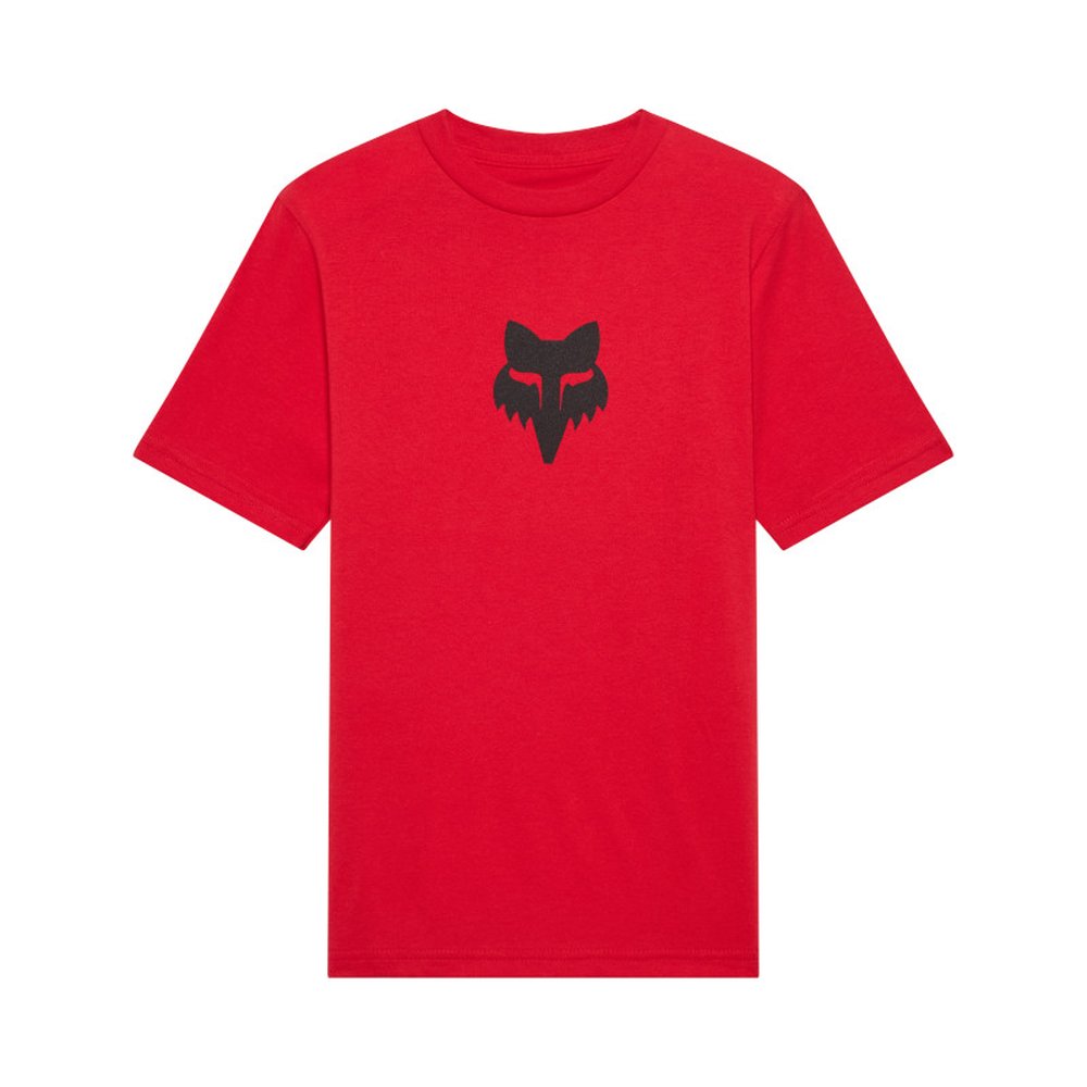 FOX YTH FOX HEAD SS T-Shirt für Kinder Medium Red