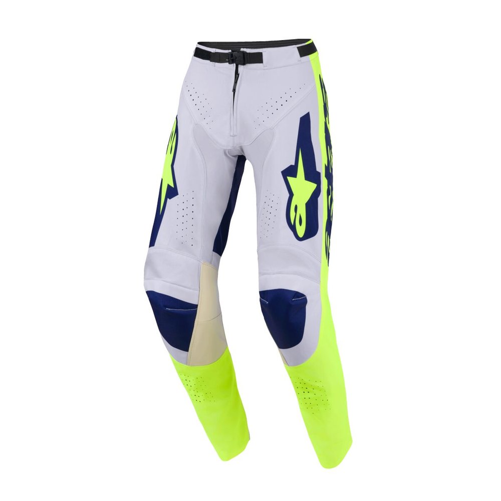 ALPINESTARS Racer Air Riway Motocross Hose grau/gelb/blau