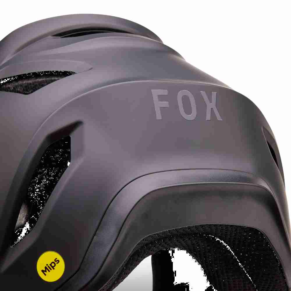 FOX RAMPAGE MATTE BLACK Fullface MTB Helm Matt Schwarz