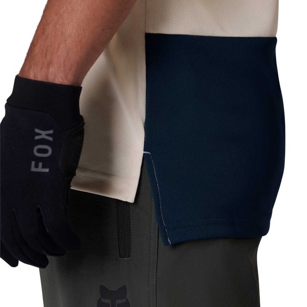 FOX RANGER SS JERSEY WORDMARK kurzärmlig Chalk