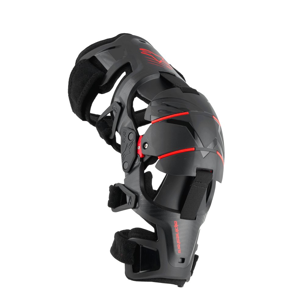 ALPINESTARS RK-1 Plasma Knieorthesen schwarz rot ALPINESTARS RK-1 Plasma Knieorthesen schwarz rot