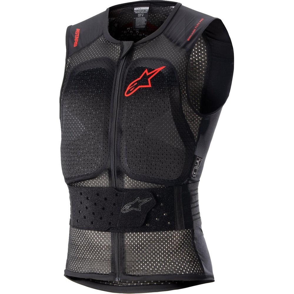 ALPINESTARS Nucleon Flex Pro Protektorenweste schwarz rot
