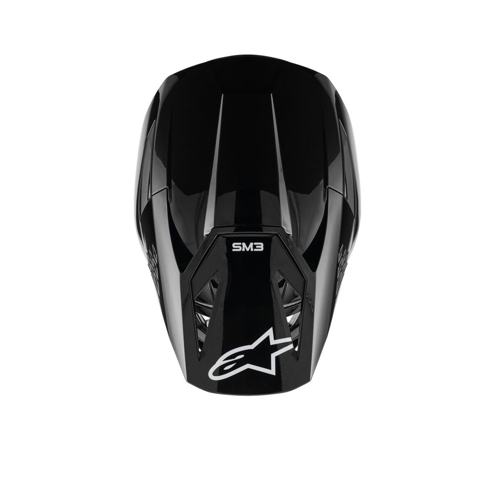 ALPINESTARS Supertech M3 Motocross Helm schwarz-glossy