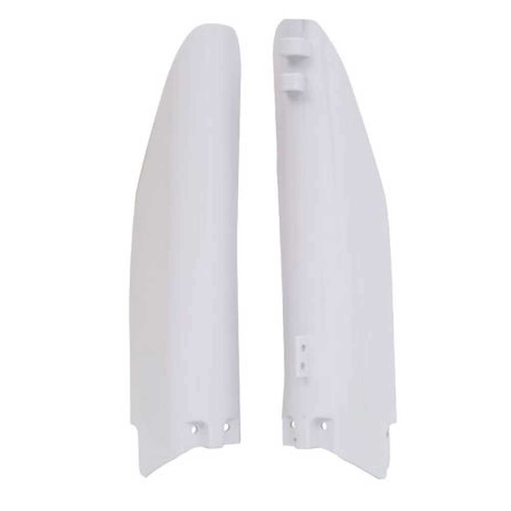 RACETECH Gabelschützer für Suzuki RM 125/250 1999-2003 weiss