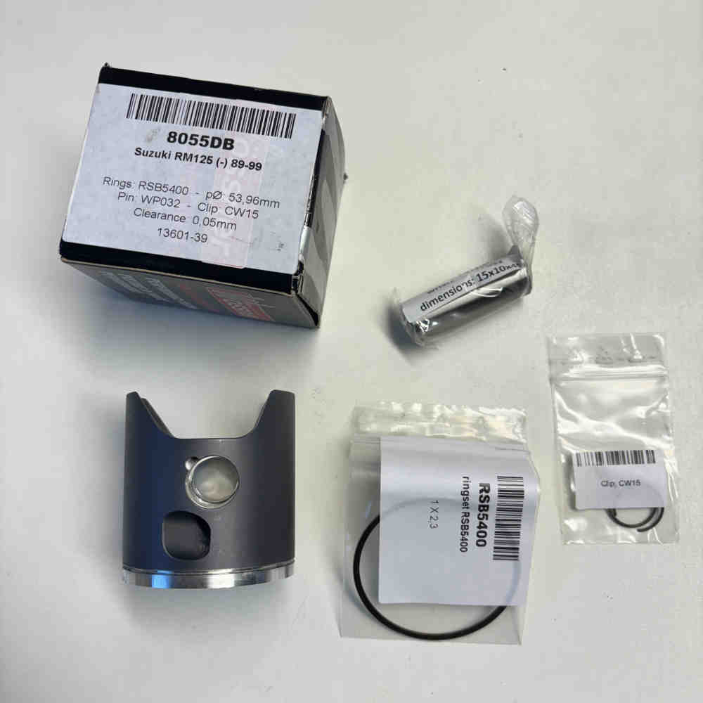WÖSSNER 8055DB Kolbensatz 53,96mm passend für Suzuki RM 125 89-99