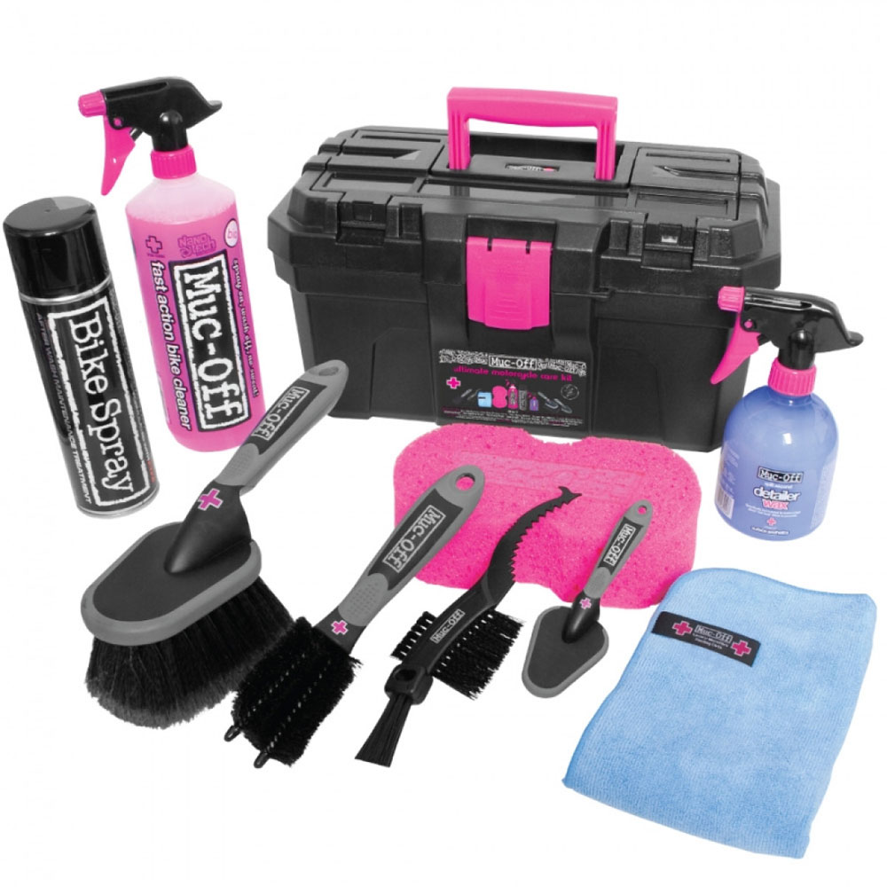 MUC-OFF Ultimate Cleaning Kit Reiniger Set mit Koffer
