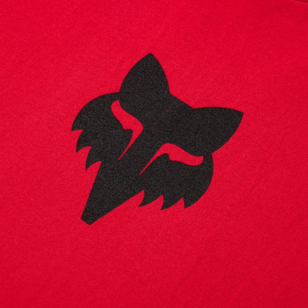 FOX FOX HEAD 195 ORIGINAL T-Shirt Flame Red