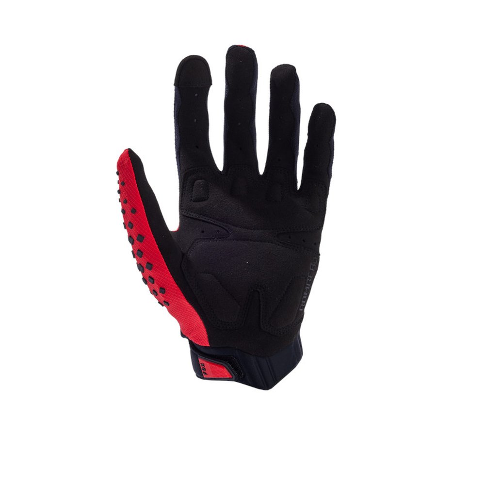 FOX BOMBER LT GLOVE CE Protektor-Handschuhe Neon Rot