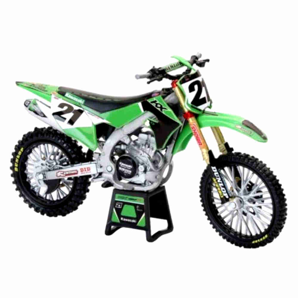 NEWRAY Kawasaki KX 450SR Jason Anderson Motocross Modell Maßstab: 1:12