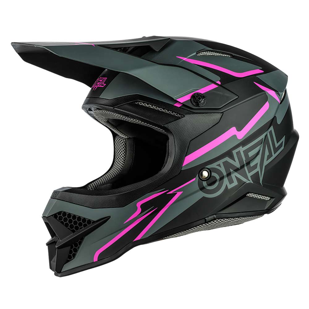 ONEAL 3SRS Voltage MX Helm schwarz pink