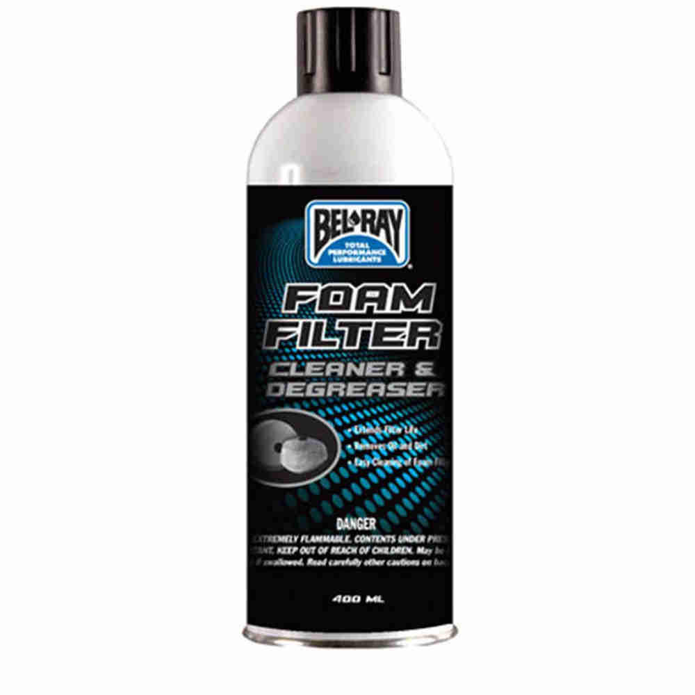 BEL RAY Foam Filter Cleaner & Degreaser Luftfilter-Reiniger 400ml