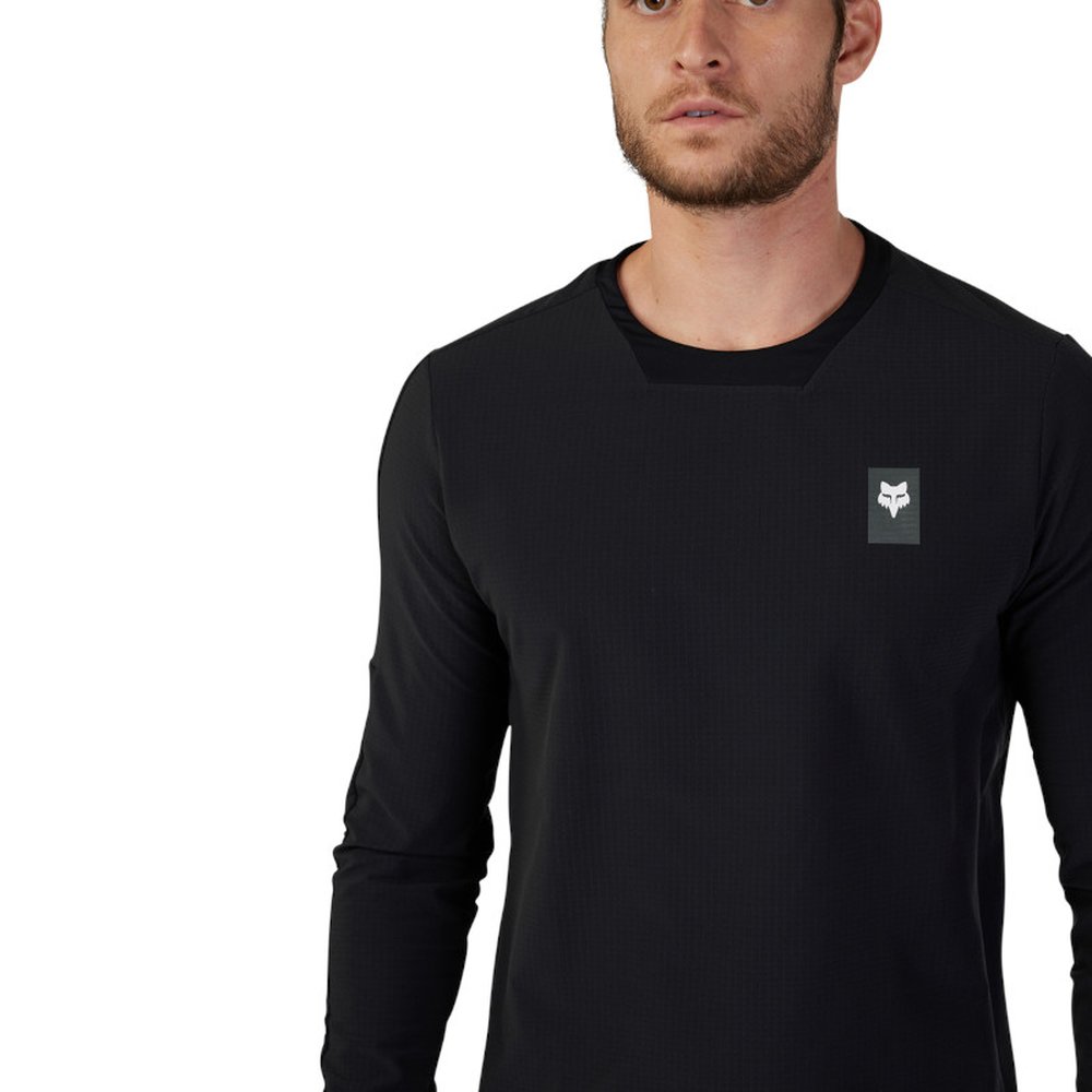 FOX DEFEND THERMAL JERSEY Schwarz