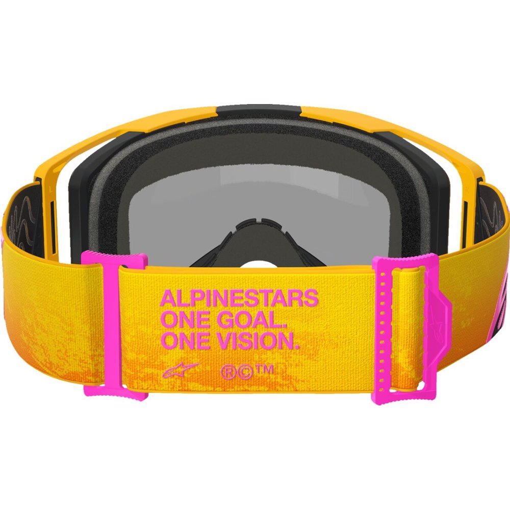 ALPINESTARS Vision 8 Corp Brille orange/gelb/pink verspiegelt-gold
