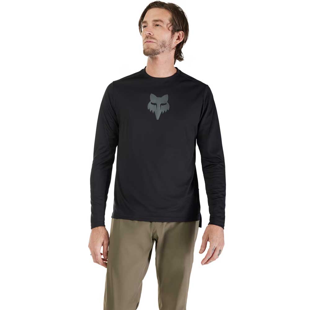 FOX RANGER MTB FOX HEAD Jersey langärmlig Schwarz