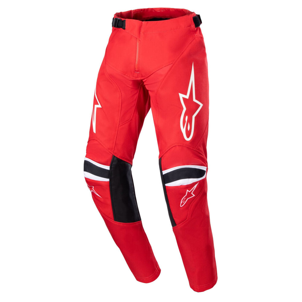 ALPINESTARS Racer Narin Kinder Motocross Hose rot weiss