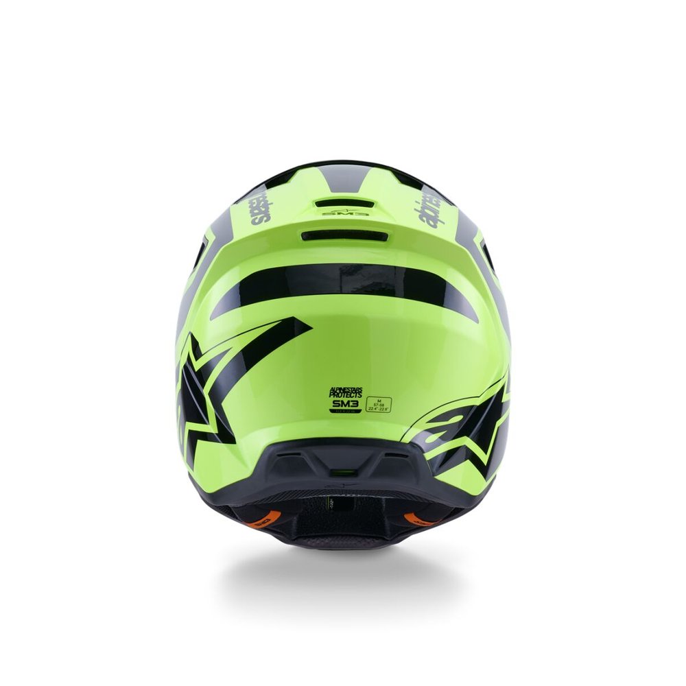 ALPINESTARS Supertech M3 Heat Motocross Helm gelb/schwarz