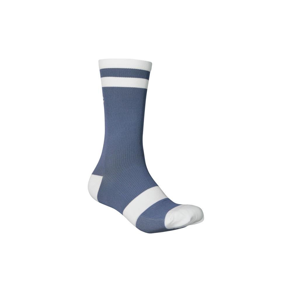 POC Lure MTB Sock Long Socken calcite blau/weiss