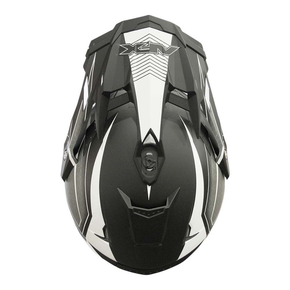 AFX FX-41 DS Range Enduro Helm schwarz
