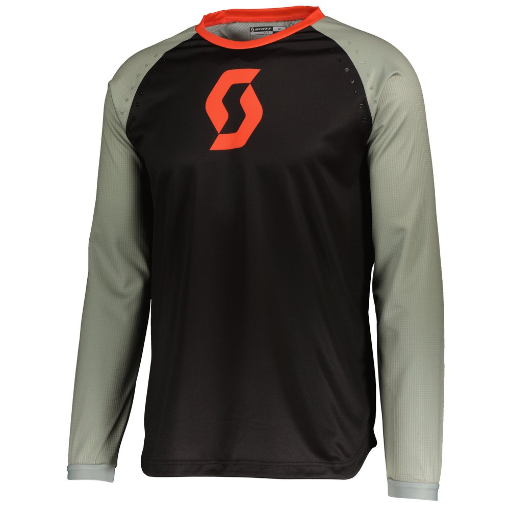 SCOTT 350 Track Jersey Evo schwarz grau SCOTT 350 Track Jersey Evo schwarz grau
