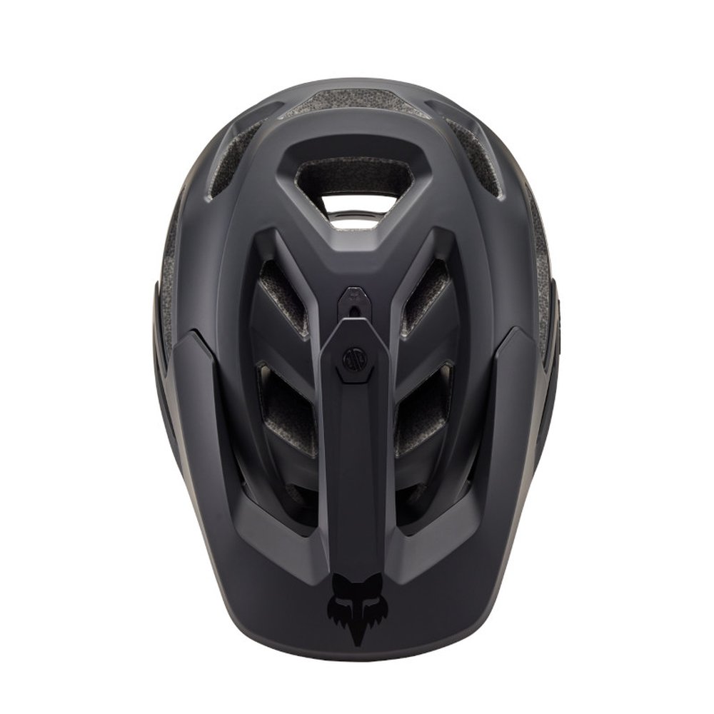 FOX DROPFRAME PRO MATTE BLACK Halbschale MTB Helm Matt Schwarz