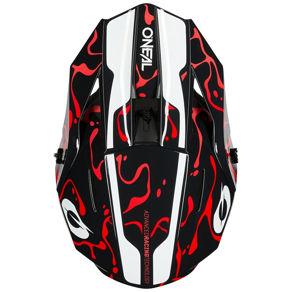 ONEAL 1SRS Motocross Helm Splash schwarz/rot ONEAL 1SRS Motocross Helm Splash schwarz/rot