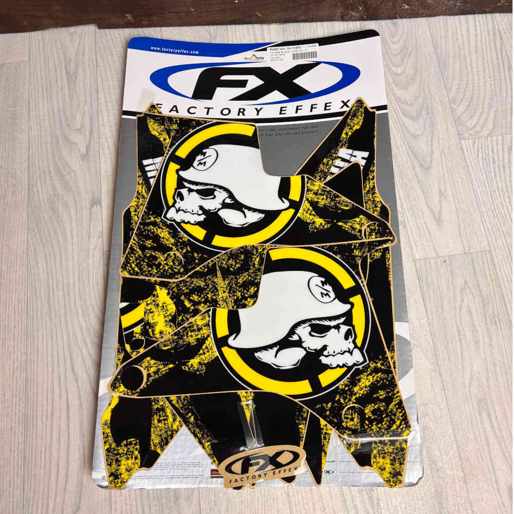 FACTORY EFFEX Full Metal Mulisha Dekor-Satz Aufkleber passend für Suzuki LT-R450 06-14