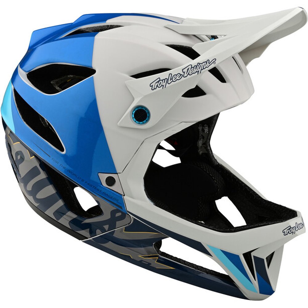 TROY LEE DESIGNS Stage Nova MIPS MTB Helm slate blau