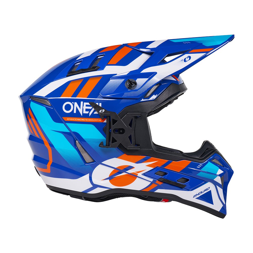 ONEAL EX-SRS Motocross Helm Dust blau/orange