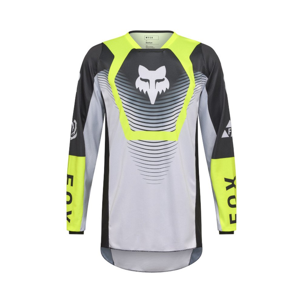 FOX 180 COLLECT JERSEY Grau/Gelb