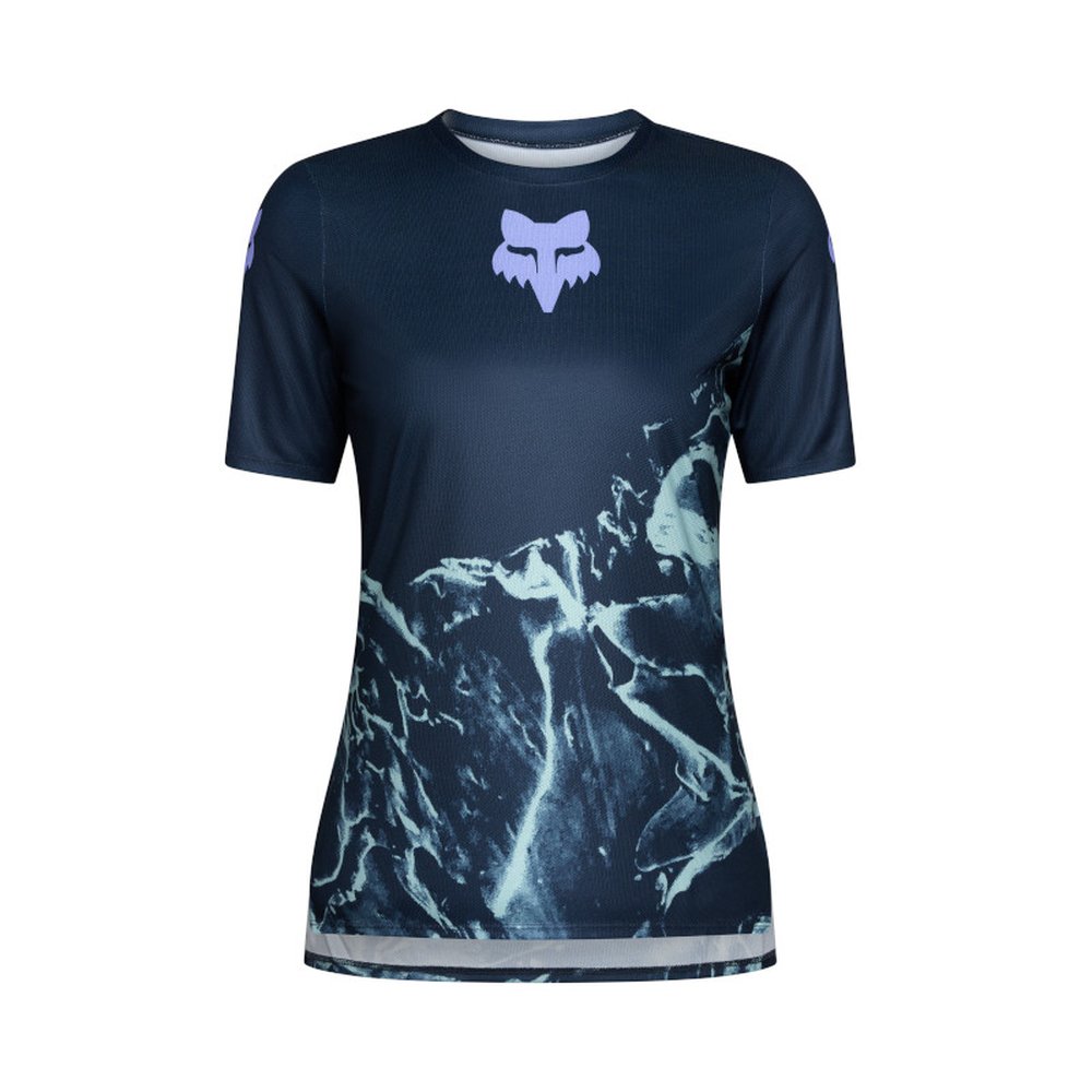 FOX W RANGER SS JERSEY IMG PRINT kurzärmlig für Frauen Dark Blau