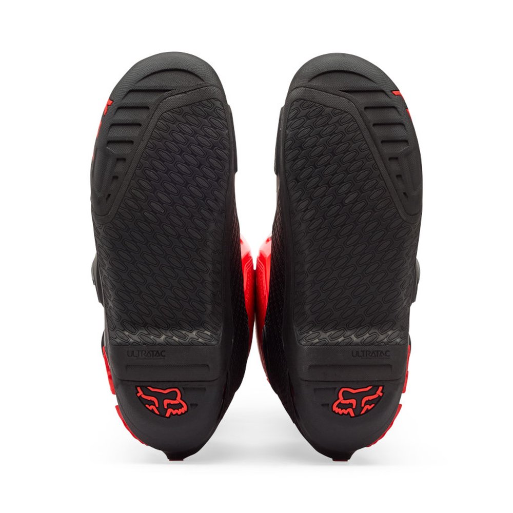 FOX INSTINCT BOOT Motocross Stiefel Neon Rot