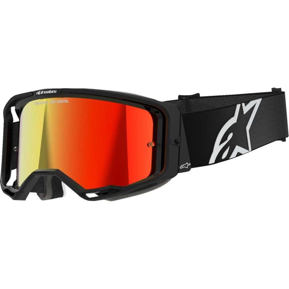 ALPINESTARS Vision 8 Corp Brille schwarz verspiegelt