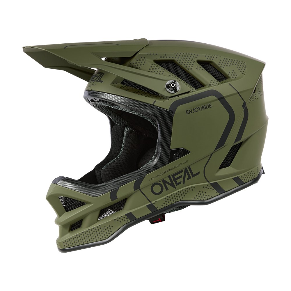 ONEAL Blade Polyacrylite MTB Helm Strike Olive schwarz ONEAL Blade Polyacrylite MTB Helm Strike Olive schwarz